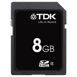 TDK SDHC memory card Class 4 - 8GB