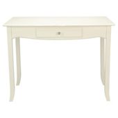 Lille Single Drawer Desk, Ivory