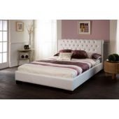 Limelight Aries Bed Frame - Double (4' 6") - White