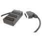 Tesco Scart Splitter 3-Way - Black