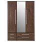 Kendal Triple Wardrobe, Walnut-Effect