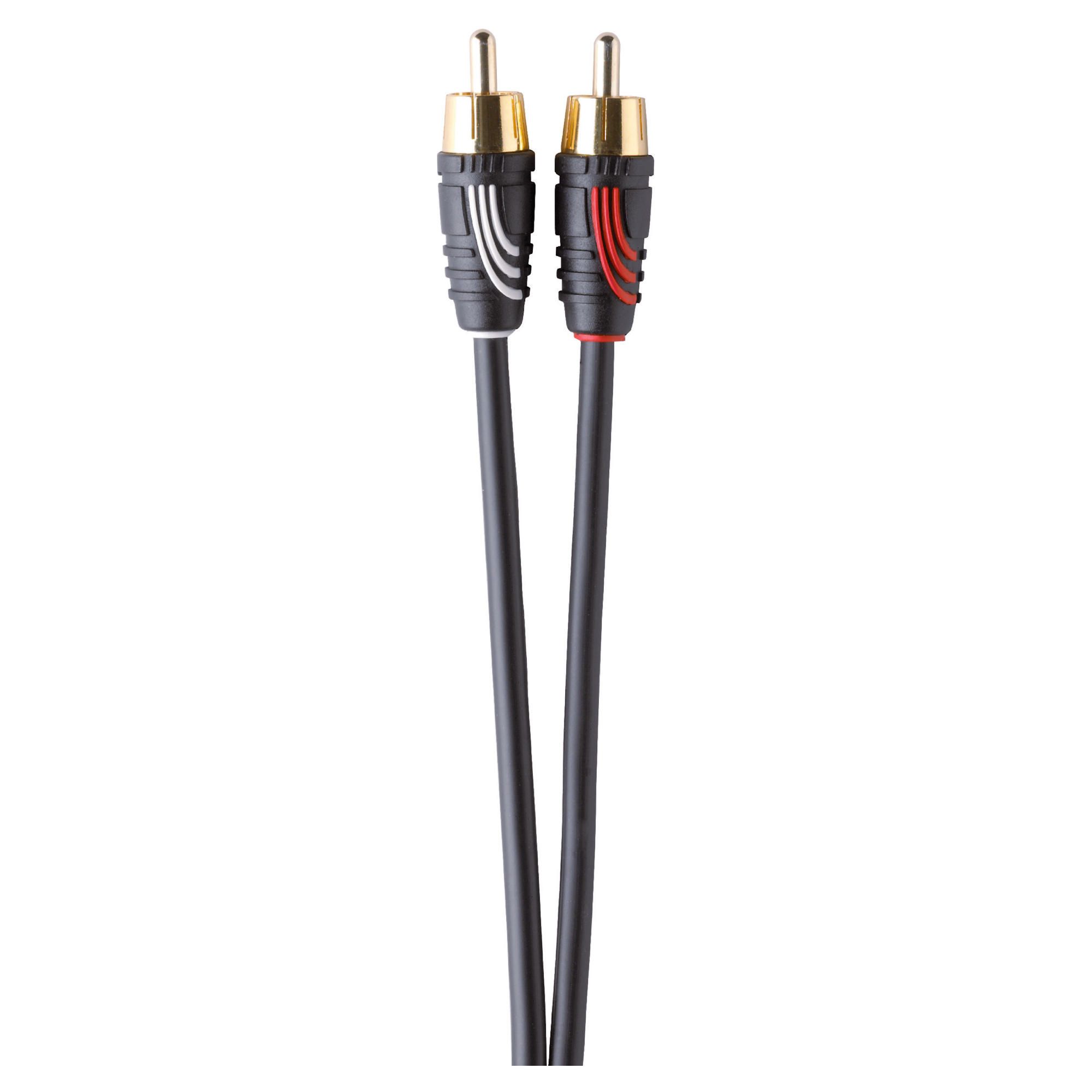 1.0m Phono / RCA to Phono / RCA Male to Male Audio Cable -