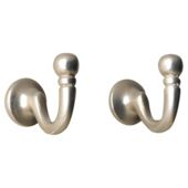 Medium Ball Hook Pack of 2 Silver