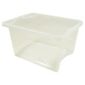 Whatmore 30L Stack & Store Crate, clear