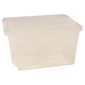 Whatmore 30L Stack & Store Crate, clear