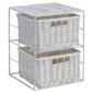 Tesco Wicker 2-Drawer Unit