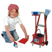 Theo Klein Vileda Cleaning Trolley