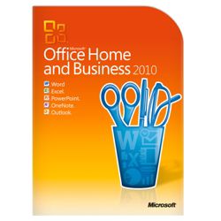 Microsoft Office 2010 Software Home and Business Word Excel Powerpoint OneNote Outlook