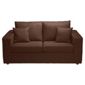 Maison Fabric Sofa Bed, Chocolate