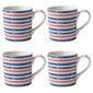 Johnson Brothers Set of 4 Ticking Stripe Mugs