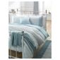 Tesco Kimmy Embroidered King Size Duvet Set, Aqua