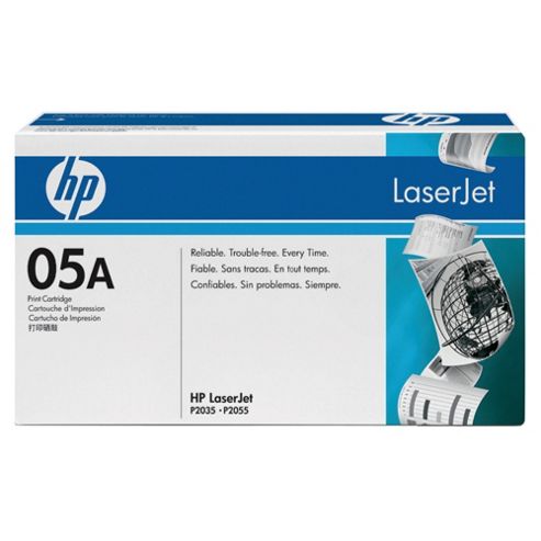 Image of Hp 05a Black Original Laserjet Toner Cartridge