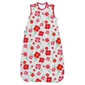 Grobag Baby Sleeping Bag Pretty Petals 1.0 Tog, 6-18 Months