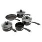 Prestige 5 piece Non-Stick Saucepan Set, Black