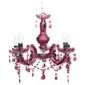 Tesco Lighting Marie Therese Chandelier Plum