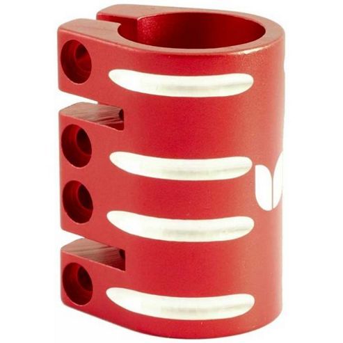 Image of Blazer Quad Collar Scooter Clamp - Purple (inc Shim)