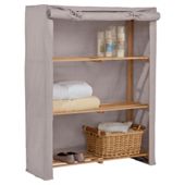 Tesco 3 shelf unit, Cream