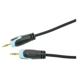 Technika 1.2m High Performance Jack to Jack (3.5mm to 3.5mm) Cable