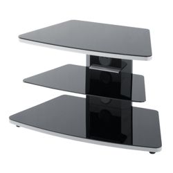 Alphason T-COL800/3-PB Glass TV Stand - For up to 32