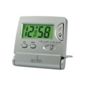 Acctim 13357 Mini Lcd Flip Alarm Silver