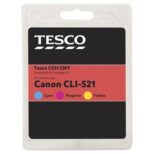 Image of Tesco C143 Printer Ink Cartridge - Tri-colour