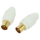 Technika Aerial Cable Plugs Pack of 2