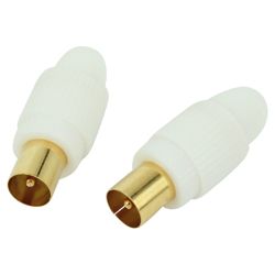 Technika Aerial Cable Plugs Pack of 2