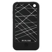 Belkin F8Z474EABKC black and clear silicone vector case for iPhone 3GS