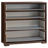 Modular 4 Drawer Chest Frame, Walnut-Effect
