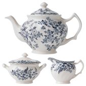 Johnson Bros Devon Cottage Teapot Set.