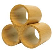 Tesco Bamboo 3 Bottle Wine Rack