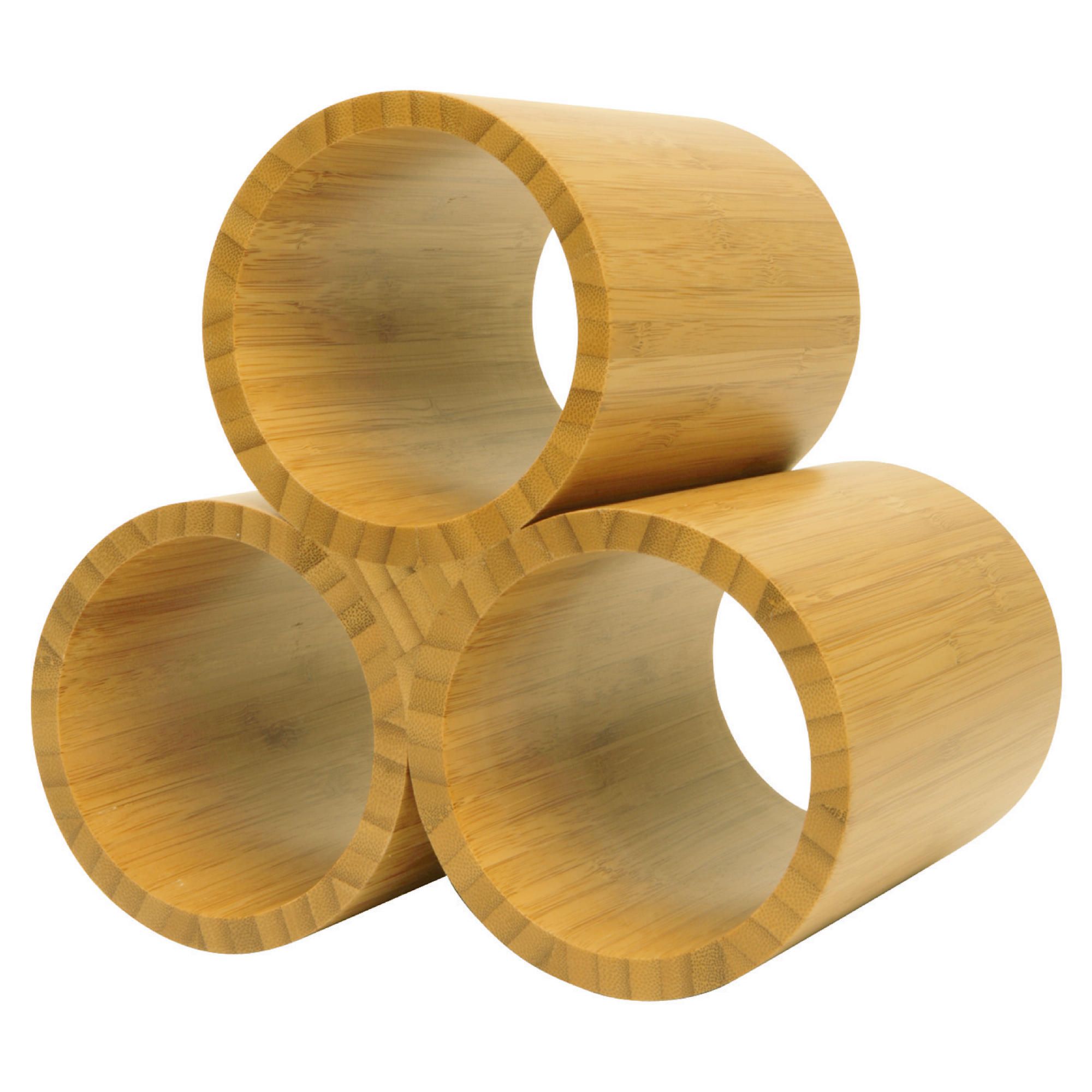 Tesco Bamboo 3 Bottle Wine rack Tesco Bamboo 3 Bottle Wine rack