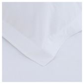 Tesco Twin Pack Oxford Pillowcase, White