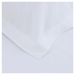 Tesco Twin Pack Oxford Pillowcase, White