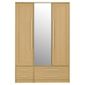 Kendal Triple Wardrobe, Oak-Effect