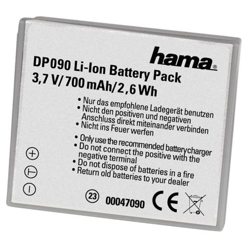 Image of Hama Dp 090 Lithium Ion Battery For Canon (equivalent To Canon Nb-4l Battery)