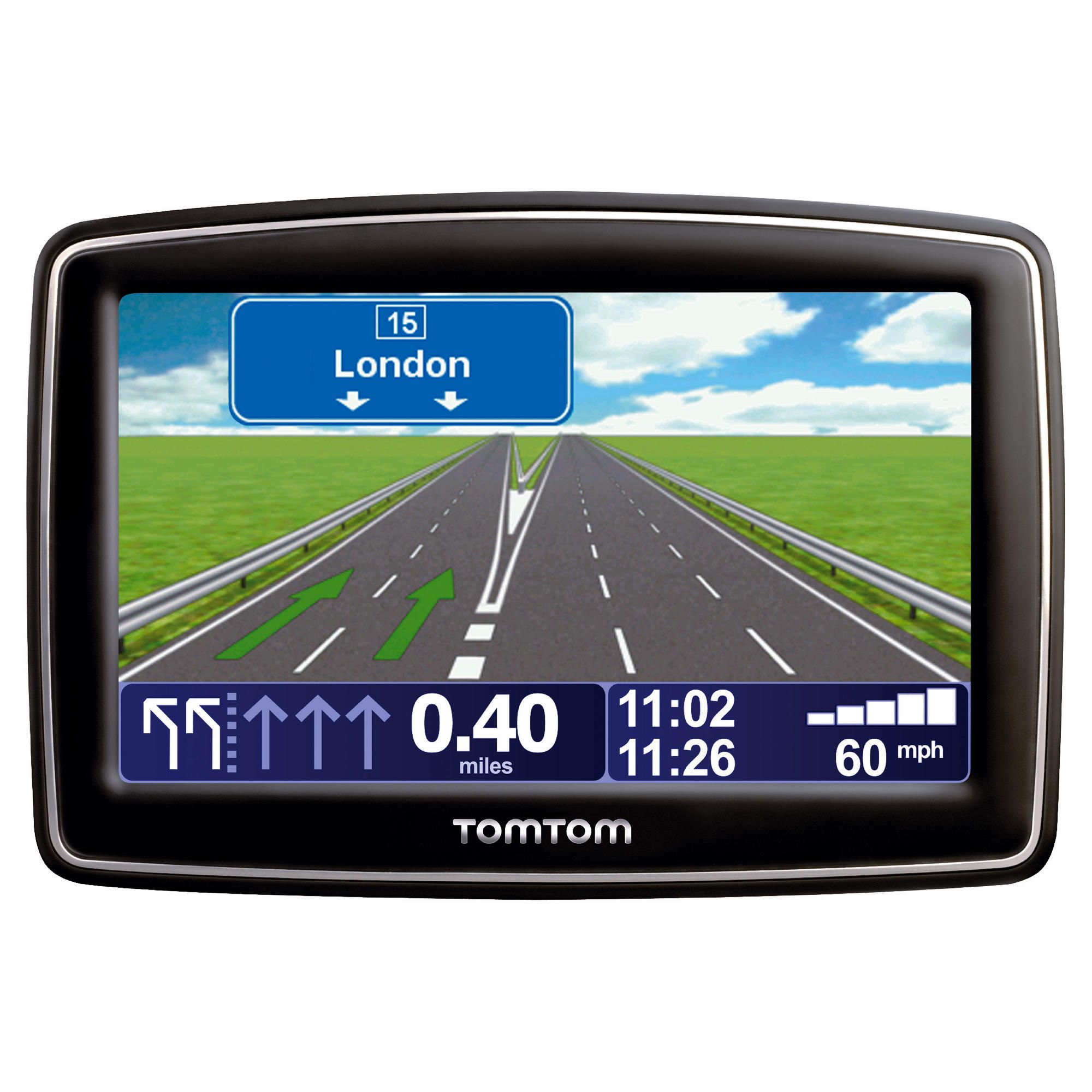 TomTom XL IQ Routes Edition 2 UK and ROI Satellite Navigation System (UK & ROI Maps) 4.3 inch