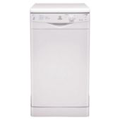 Indesit IDS105 Slimline Dishwasher, A Energy Rating. White