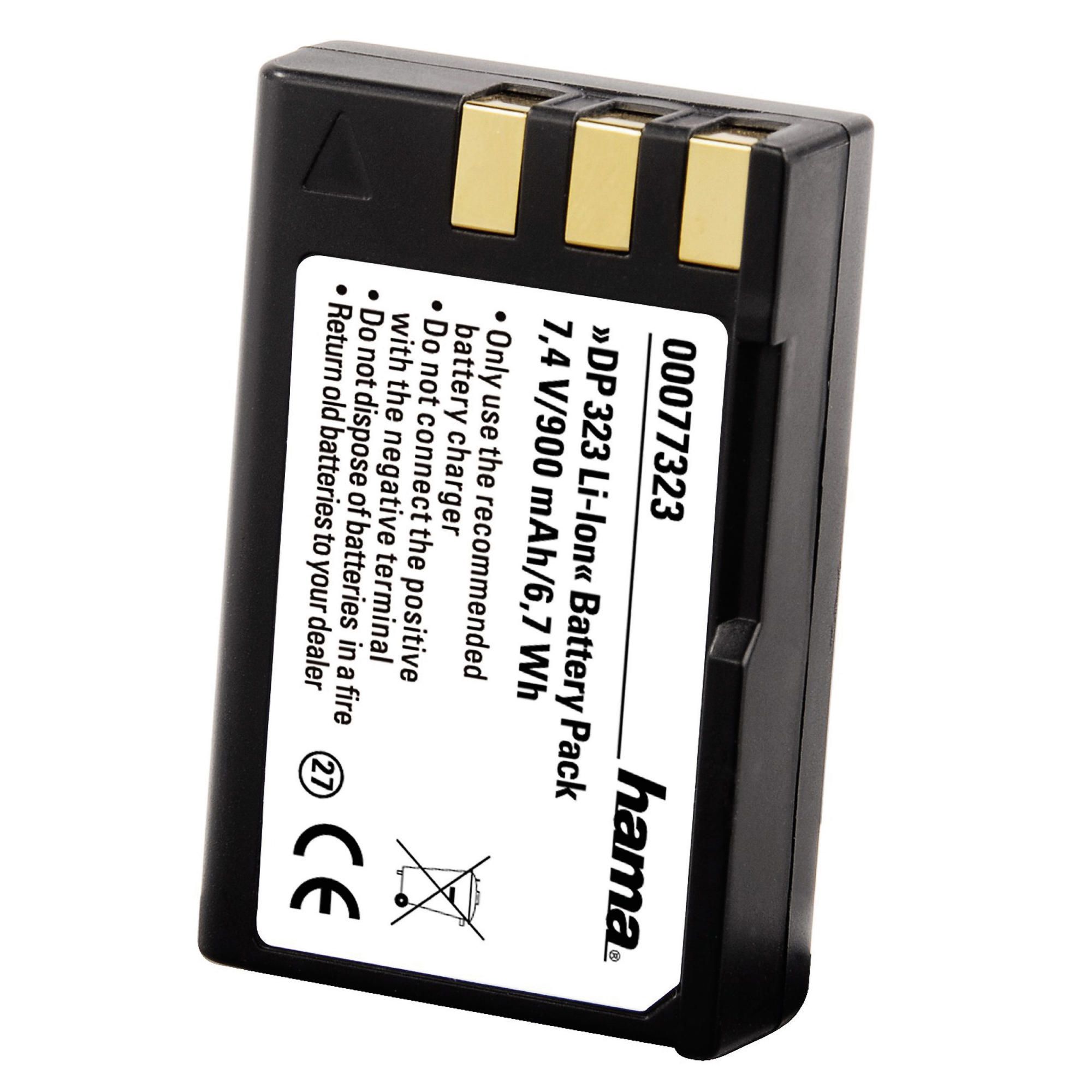 Hama Rechargeable Li-Ion Battery DP 323 for Nikon (Equivalent to Nikon EN-EL9 battery)