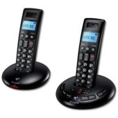 BT Graphite 2500 cordless Telephone with Answer Machine - Set of 2