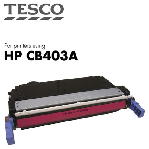 Image of Tesco Thpcb403a Magenta Laser Toner Cartridge (for Hp Cb403a/ Hp 642a Magenta)