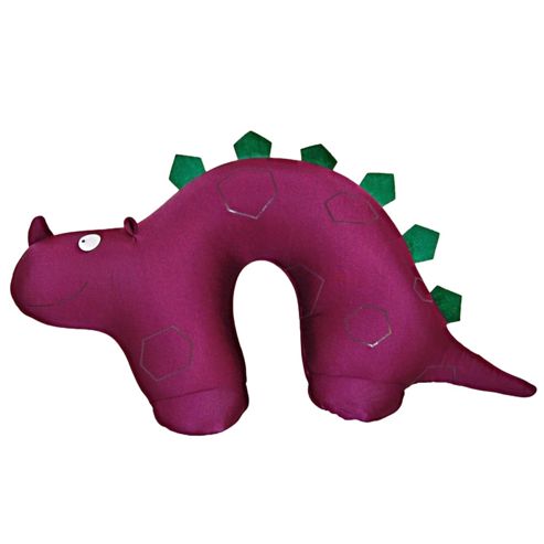 Image of Cozy Time Microbead Dinosaur Neck Cushion