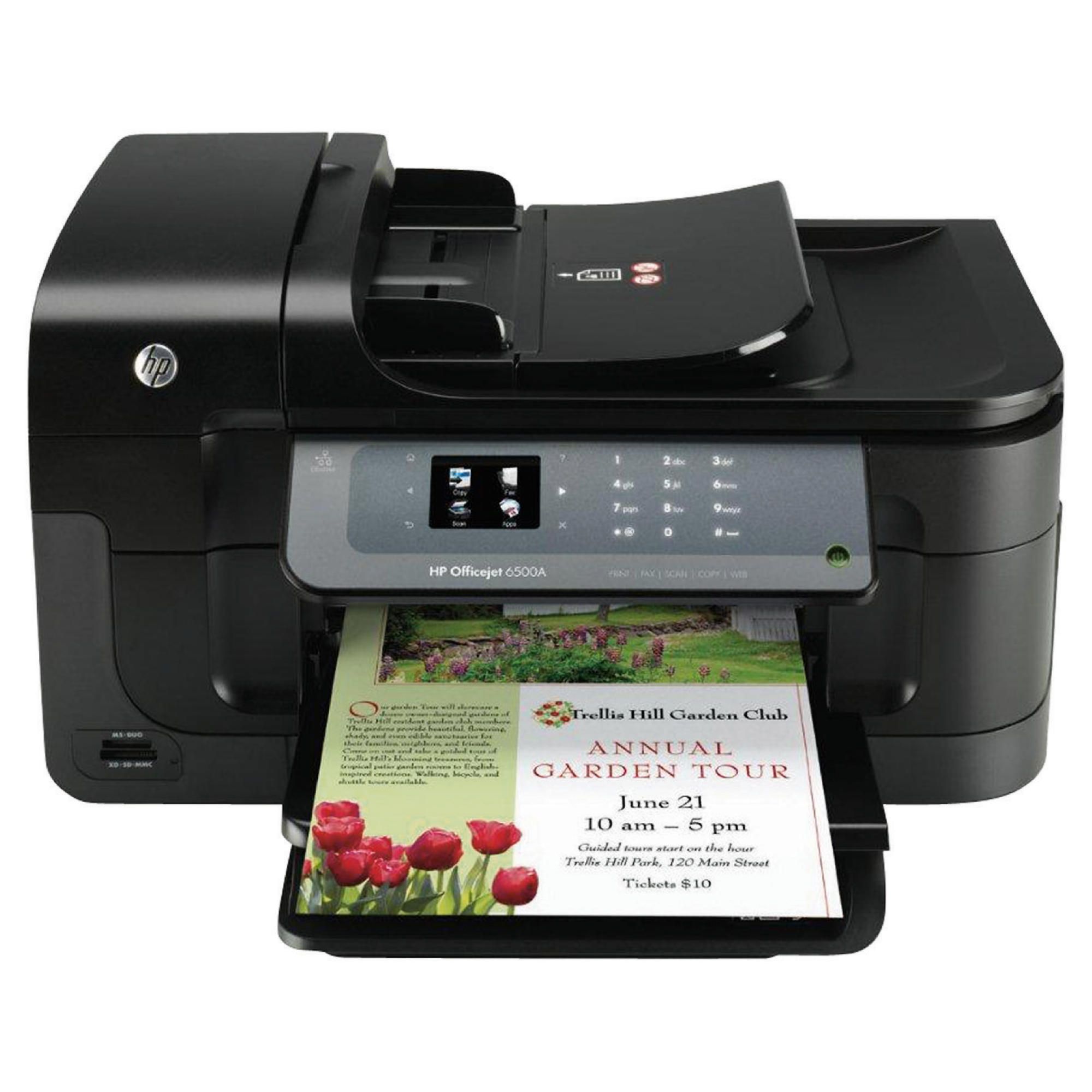 HP Officejet 6500A AIO (Print, Copy, Scan and Fax) Inkjet Printer