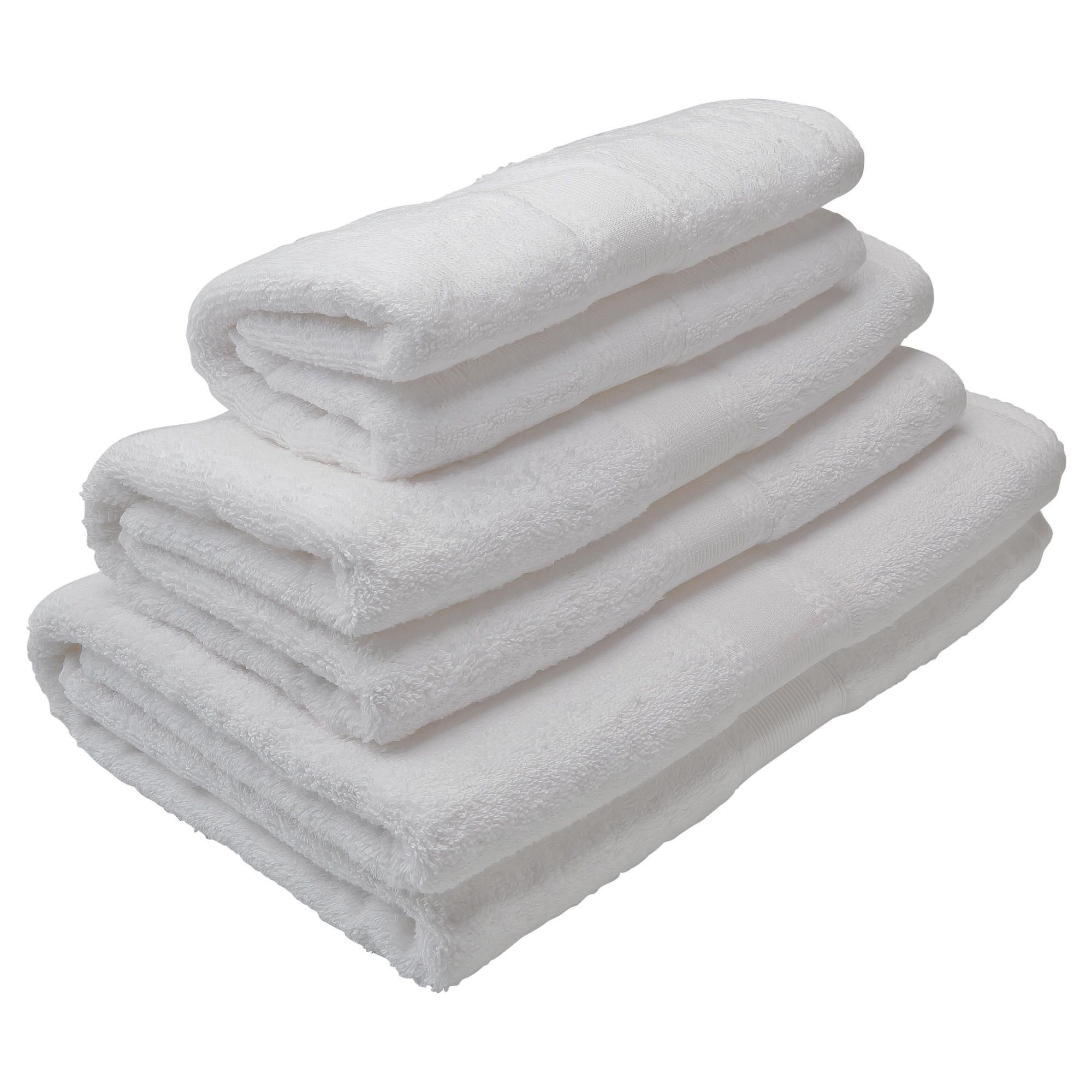 Finest Combed cotton Towel Bale White