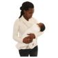 Cuddlewrap, White with Stone Detail
