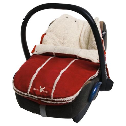 Image of Wallaboo Newborn Footmuff, Red