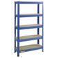 Clarke CSR5150BP boltless shelving unit 150Kg, blue