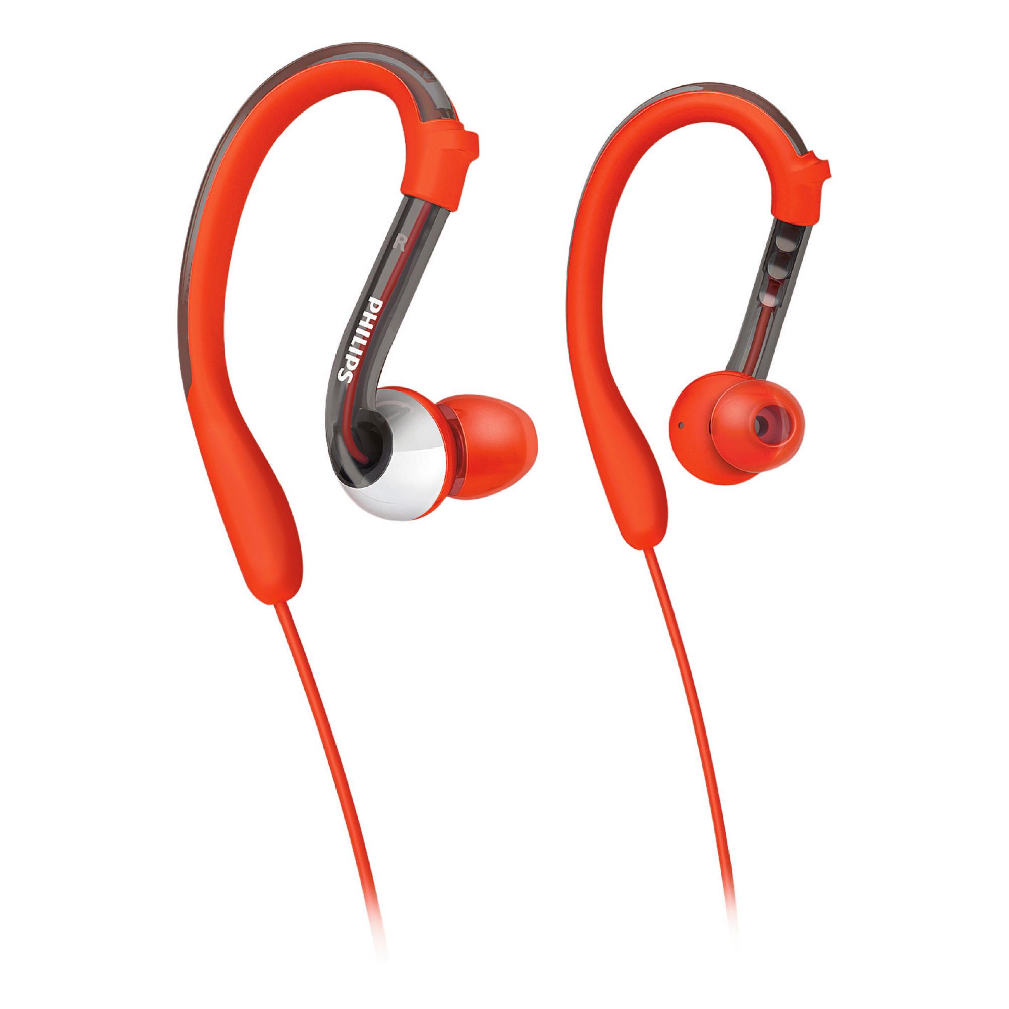 Philips SHQ3000/10 In-Ear Headphones, Red