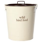 Wild bird feed storage bin
