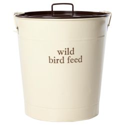 Wild bird feed storage bin